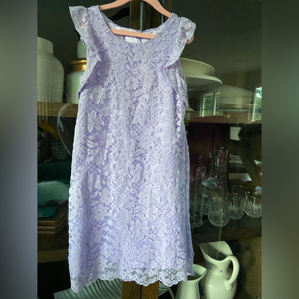 The children’s place lace lilac dress 7/8